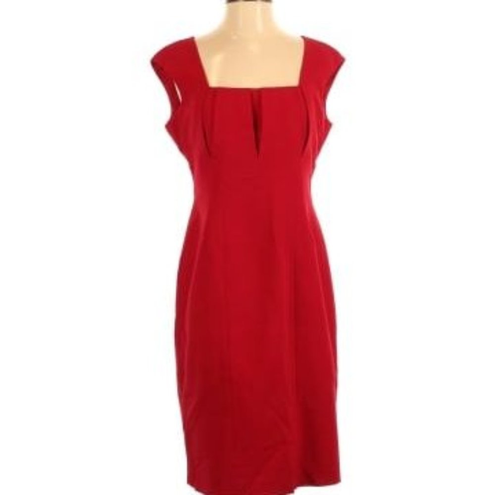 Gorgeous Calvin Klein red dress - Size 8